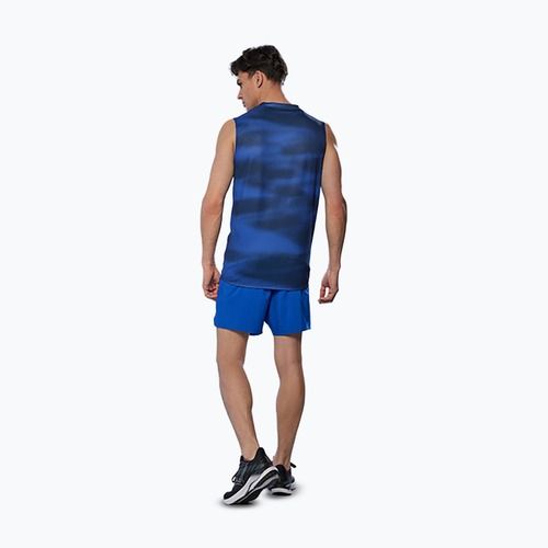 Tricou de alergare pentru bărbați Mizuno Core Graphic Sleeveless reflex blue