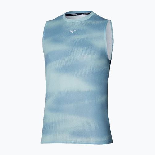 Tricou de alergare pentru bărbați Mizuno Core Graphic Sleeveless cloud blue