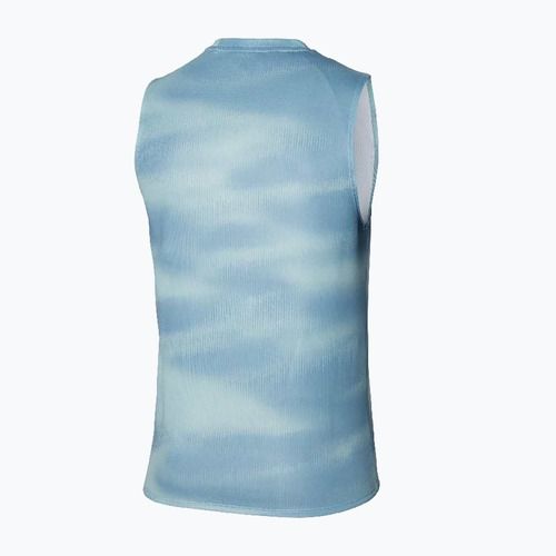 Tricou de alergare pentru bărbați Mizuno Core Graphic Sleeveless cloud blue