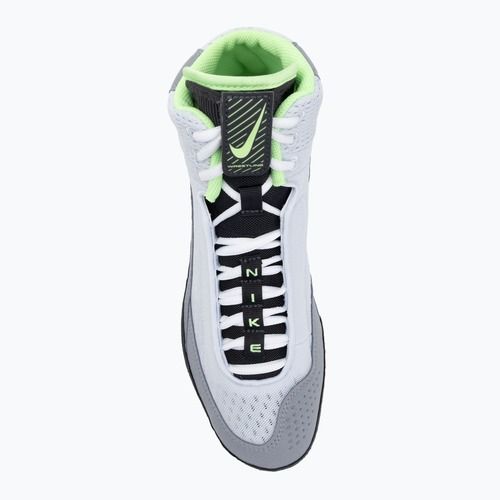 Încălțăminte de lupte Nike Inflict 4 football grey/lime blast/anthracite/white