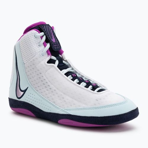 Încălțăminte de lupte Nike Inflict 4 white/hyper violet/glacier blue/obsidian