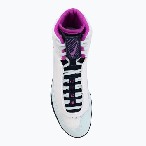 Încălțăminte de lupte Nike Inflict 4 white/hyper violet/glacier blue/obsidian