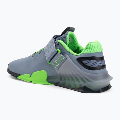 Încălțăminte pentru ridicarea greutăților Nike Savaleos ashen slate/green strike/anthracite