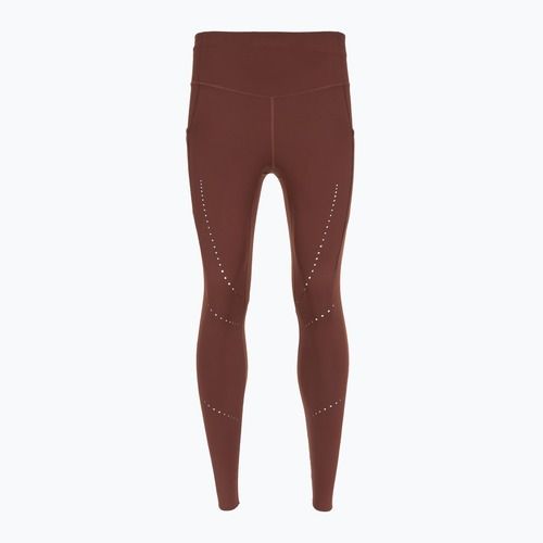 Colanți de alergare pentru femei Brooks Method 7/8 Tight run raisin