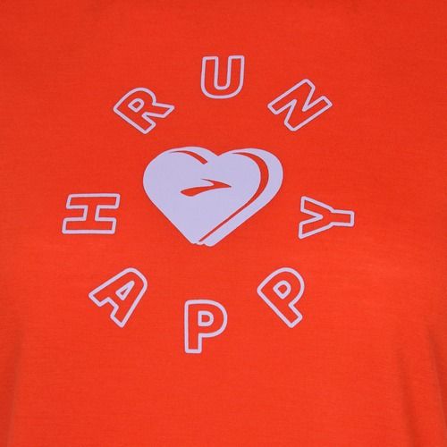 Tricou de alergare pentru femei Brooks Distance Graphic jamberry/love run