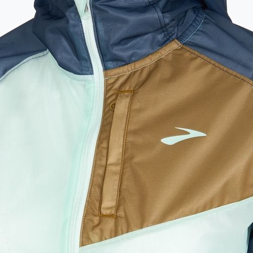 Geacă de alergare pentru femei Brooks All Altitude ice blue multi