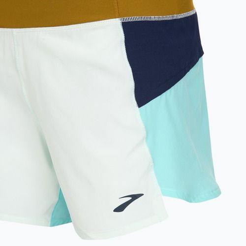 Pantaloni scurți de alergare pentru femei Brooks Chaser 5" ice blue multi