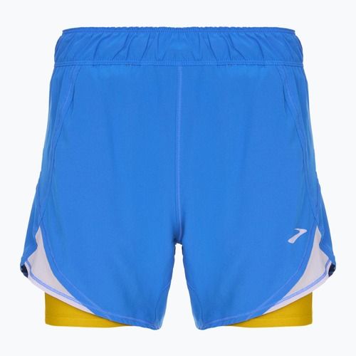 Pantaloni scurți de alergare pentru femei Brooks Chaser 5" 2-In-1 bluetiful/golden hour