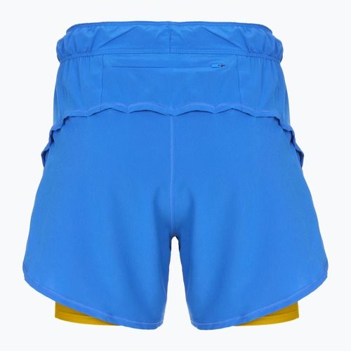 Pantaloni scurți de alergare pentru femei Brooks Chaser 5" 2-In-1 bluetiful/golden hour