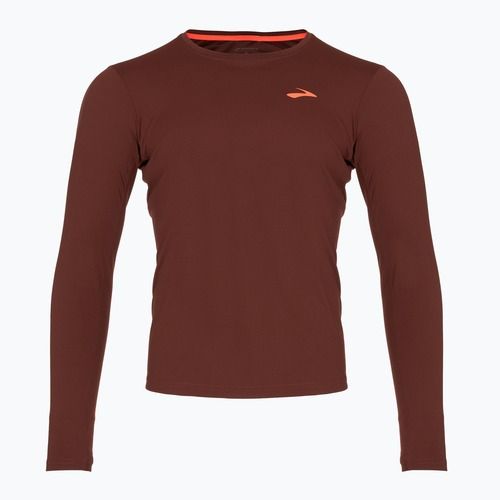 Longsleeve pentru bărbați Brooks Atmosphere run raisin