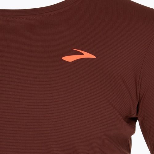 Longsleeve pentru bărbați Brooks Atmosphere run raisin