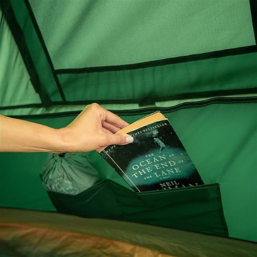 Cort de camping pentru 3-persoane KADVA Kavio 3 verde