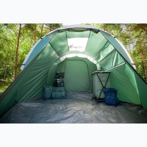 Cort de camping pentru 4-persoane KADVA Kavio 4.1 verde