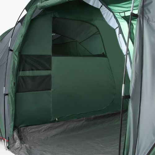 Cort de camping pentru 4-persoane KADVA Kavio 4.2 verde