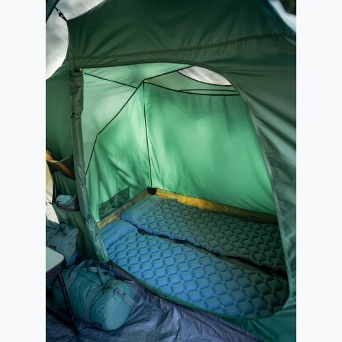 Cort de camping pentru 4-persoane KADVA Kavio 4.2 verde