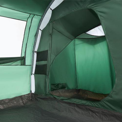 Cort de camping pentru 4-persoane KADVA Kavio 4.2 verde