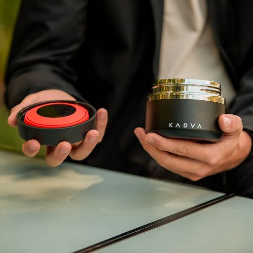 Recipient de prânz izolat KADVA Eater 350 ml negru