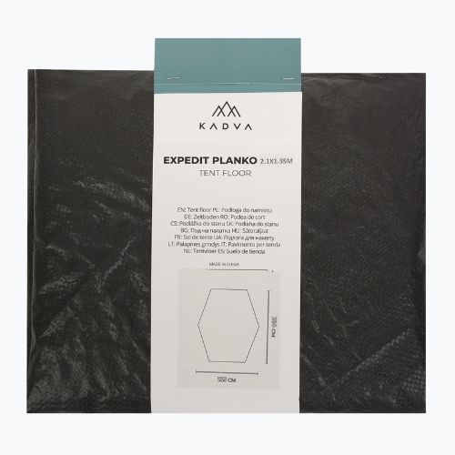 Podea KADVA Planko pentru cortul Expedit 2 PRO negru