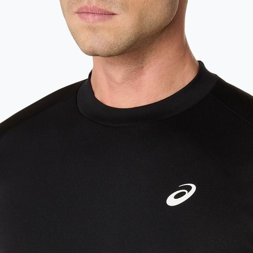 Tricou de tenis pentru bărbați ASICS Court Top performance black