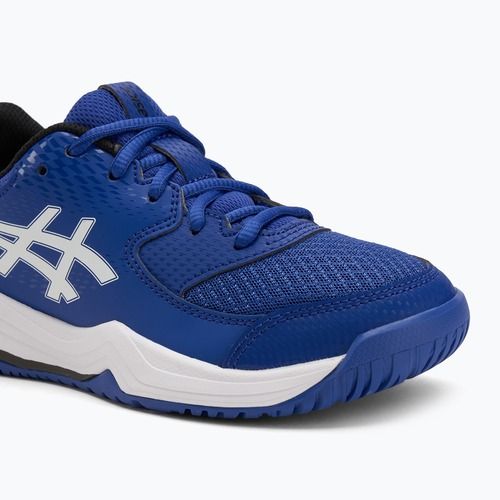 Încălțăminte de tenis pentru copii Asics Gel-Dedicate 8 GS Jr dark cobalt/white