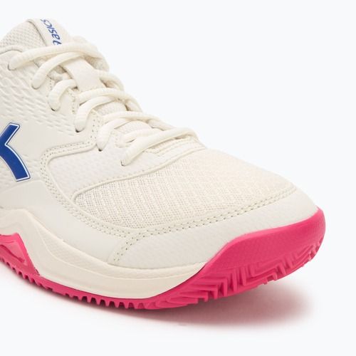 Încălțăminte de tenis pentru femei Asics Gel-Dedicate 8 Clay W cream/dark cobalt
