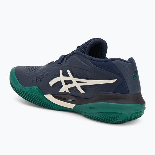 Încălțăminte de tenis pentru bărbați Asics Gel-Resolution X Clay midnight/cream
