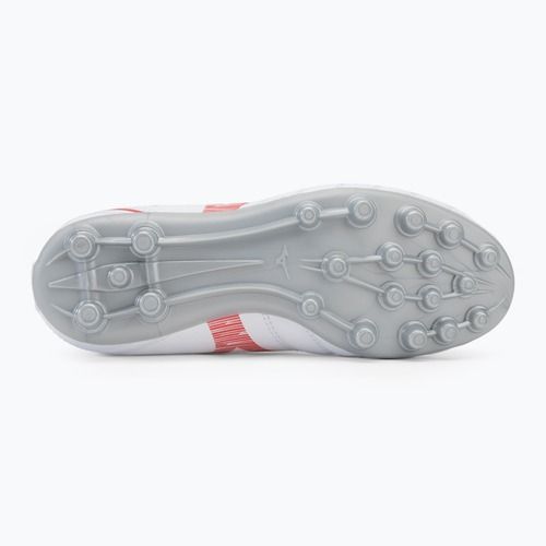 Încălțăminte de fotbal pentru copii Mizuno Monarcida Neo III Select AG white/radiant red