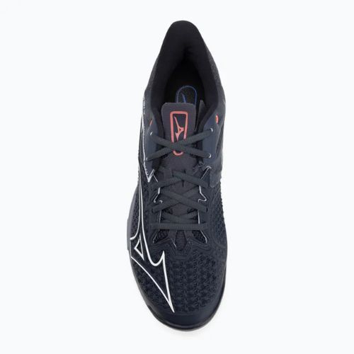 Încălțăminte de tenis Mizuno Wave Exceed Tour 6 CC odyssey gray/white/blue granite