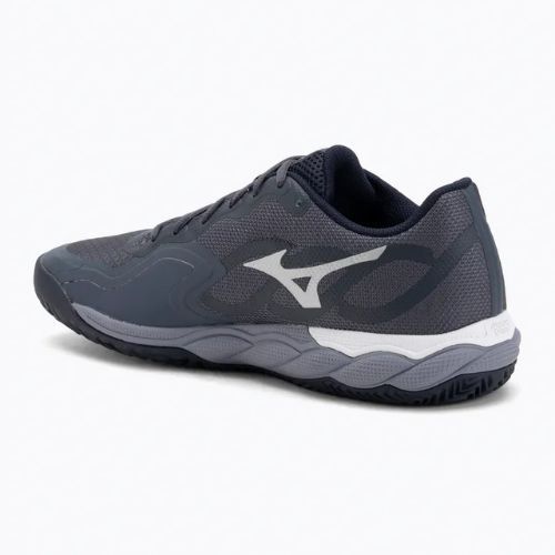 Încălțăminte de tenis Mizuno Wave Enforce Court CC odyssey gray/white/blue granite