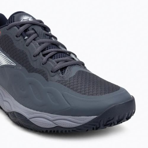 Încălțăminte de tenis Mizuno Wave Enforce Court CC odyssey gray/white/blue granite