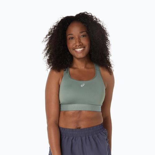 Sutien de antrenament ASICS Road Compression ink teal/golden yellow