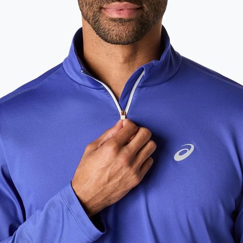 Bluză de alergare pentru bărbați ASICS Core Half Zip Winter dark cobalt