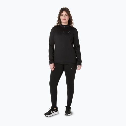 Longsleeve de alergare pentru femei ASICS Core LS Half Zip Winter performance black