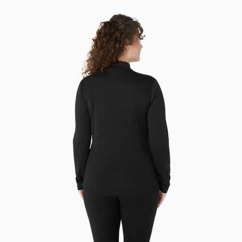 Longsleeve de alergare pentru femei ASICS Core LS Half Zip Winter performance black