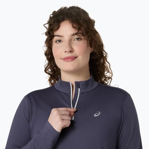 Longsleeve de alergare pentru femei ASICS Core LS Half Zip Winter indigo fog