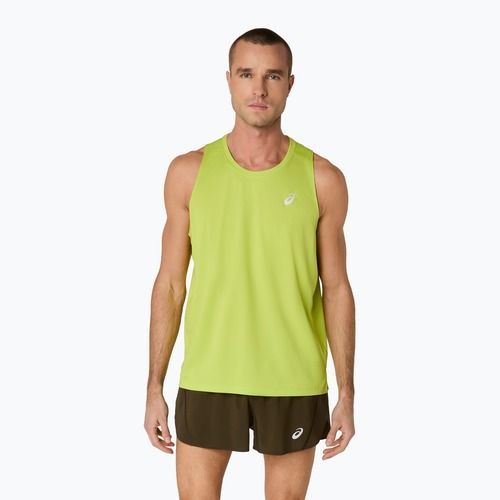 Tricou de alergare pentru bărbați ASICS Core Singlet neon lime