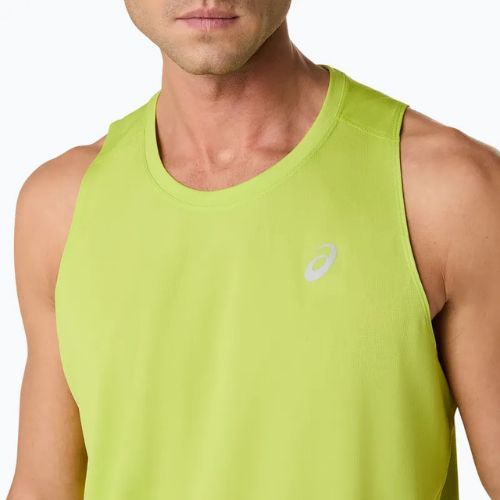 Tricou de alergare pentru bărbați ASICS Core Singlet neon lime