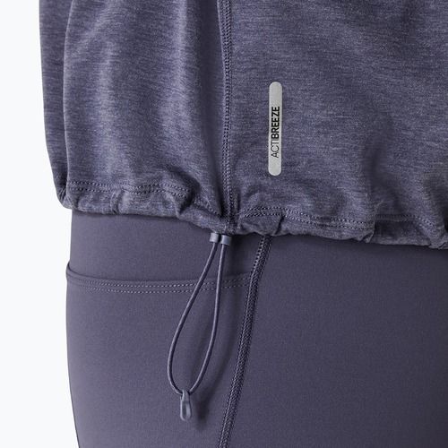 Tricou de alergare pentru femei ASICS Nagino Run Adjustable Top indigo fog