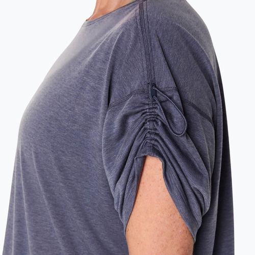 Tricou de alergare pentru femei ASICS Nagino Run Adjustable Top indigo fog