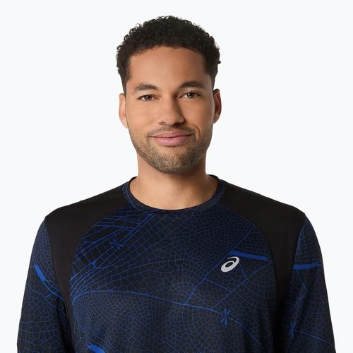 Tricou de alergare pentru bărbați  ASICS Road Lite-Show SS performance black