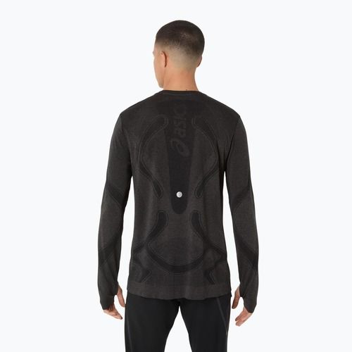 Longsleeve de alergare pentru bărbați ASICS Road Seamless LS performance black