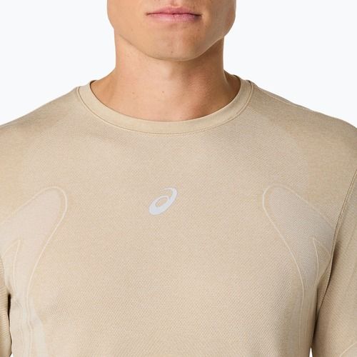 Longsleeve de alergare pentru bărbați ASICS Road Seamless LS cream