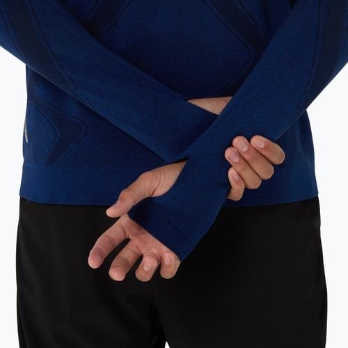 Longsleeve de alergare pentru bărbați ASICS Road Seamless LS midnight