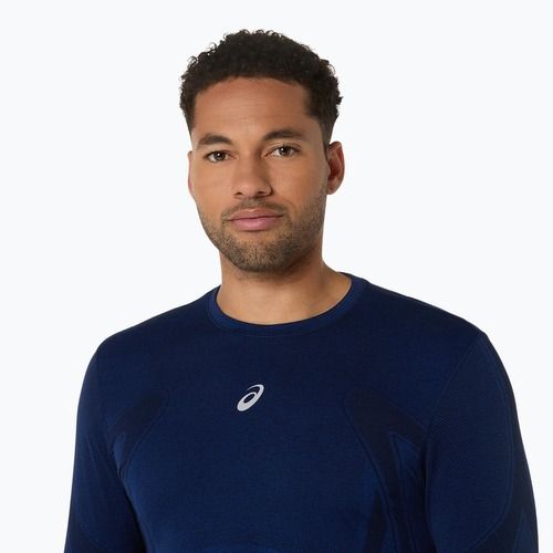 Longsleeve de alergare pentru bărbați ASICS Road Seamless LS midnight