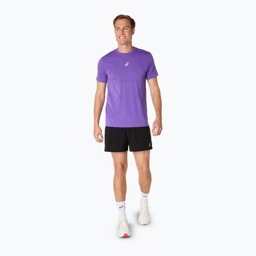 Tricou de alergare pentru bărbați ASICS Road Seamless edo purple