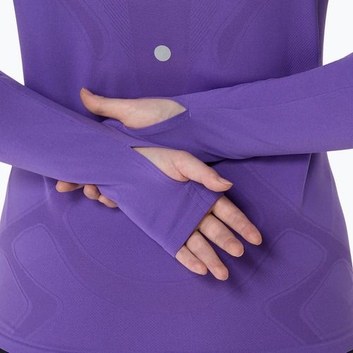 Longsleeve de alergare pentru femei ASICS Road Seamless LS edo purple