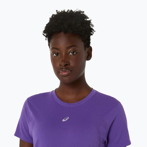 Tricou de alergare pentru femei ASICS Seamless edo purple