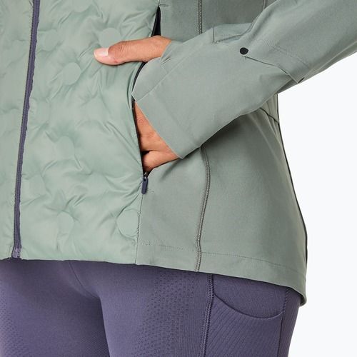 Geacă de alergare pentru femei ASICS Road Winter monument blue