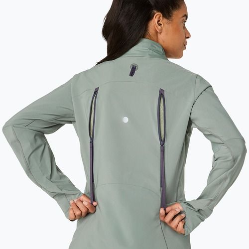 Geacă de alergare pentru femei ASICS Road Winter monument blue