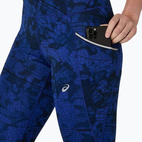 Colanți de alergare pentru femei ASICS Road Lite-Show performance black/dark cobalt